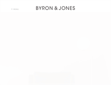 Tablet Screenshot of byron-jones.nl